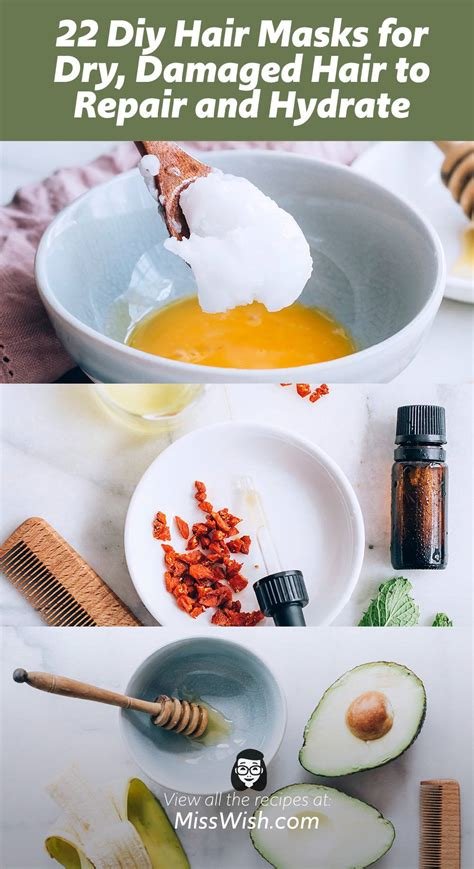 Top Natural Ingredients for Repairing Damaged Hair